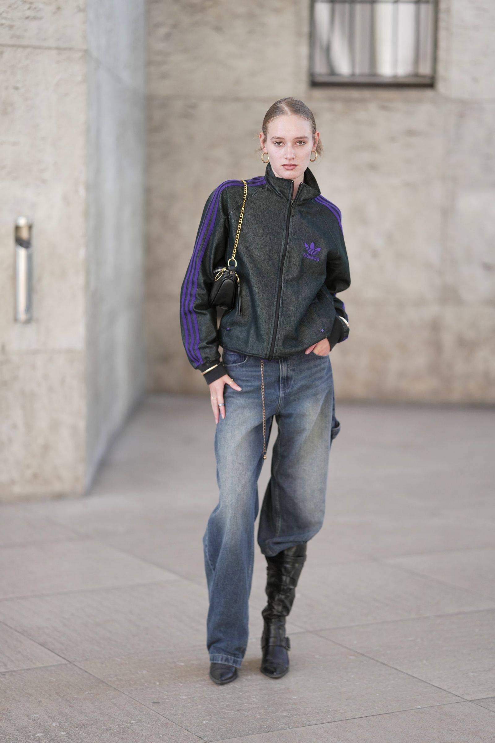 pantalon vaquero botas altas