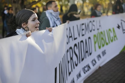 Huelga Universidad Complutense
