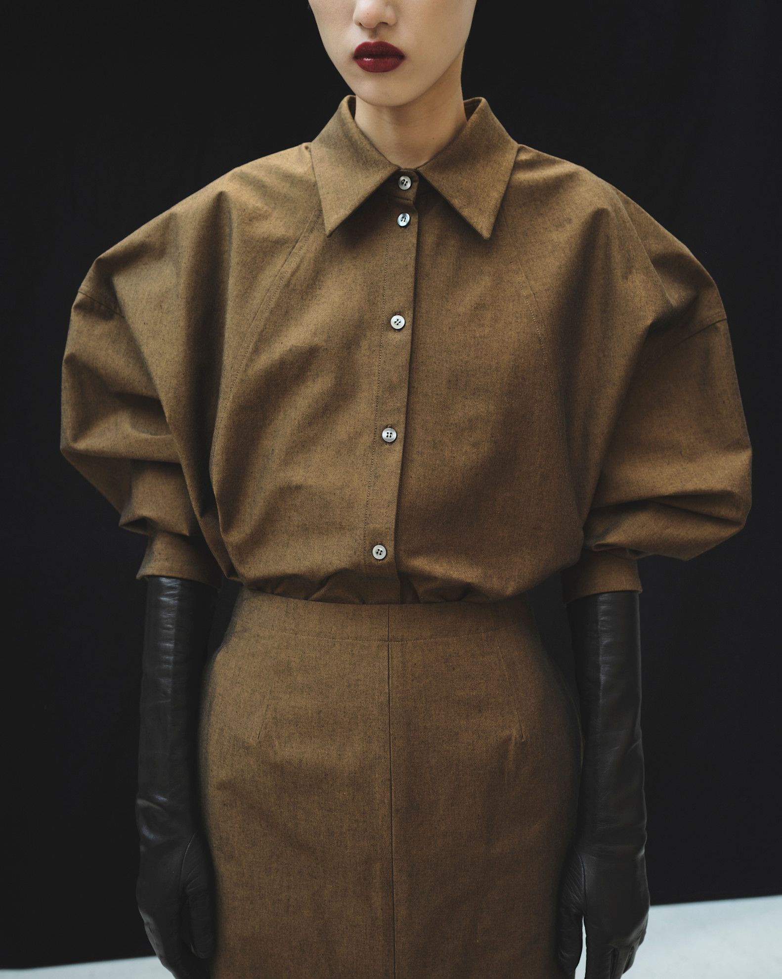 guantes de piel una tendencia del otoño invierno 2025