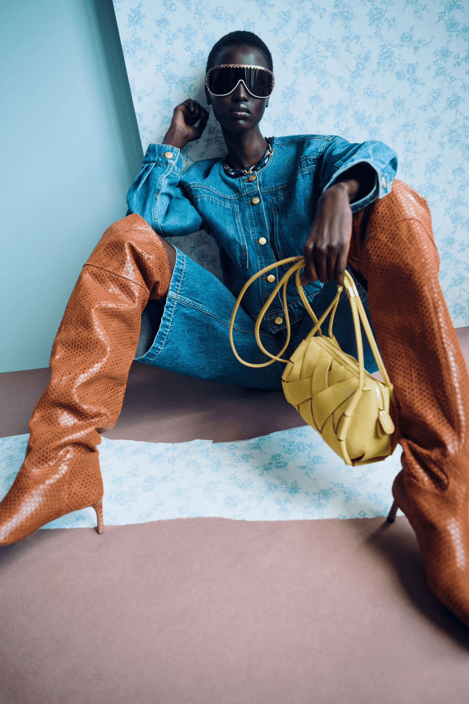 botas altas Ulla Johnson prefall 2026.