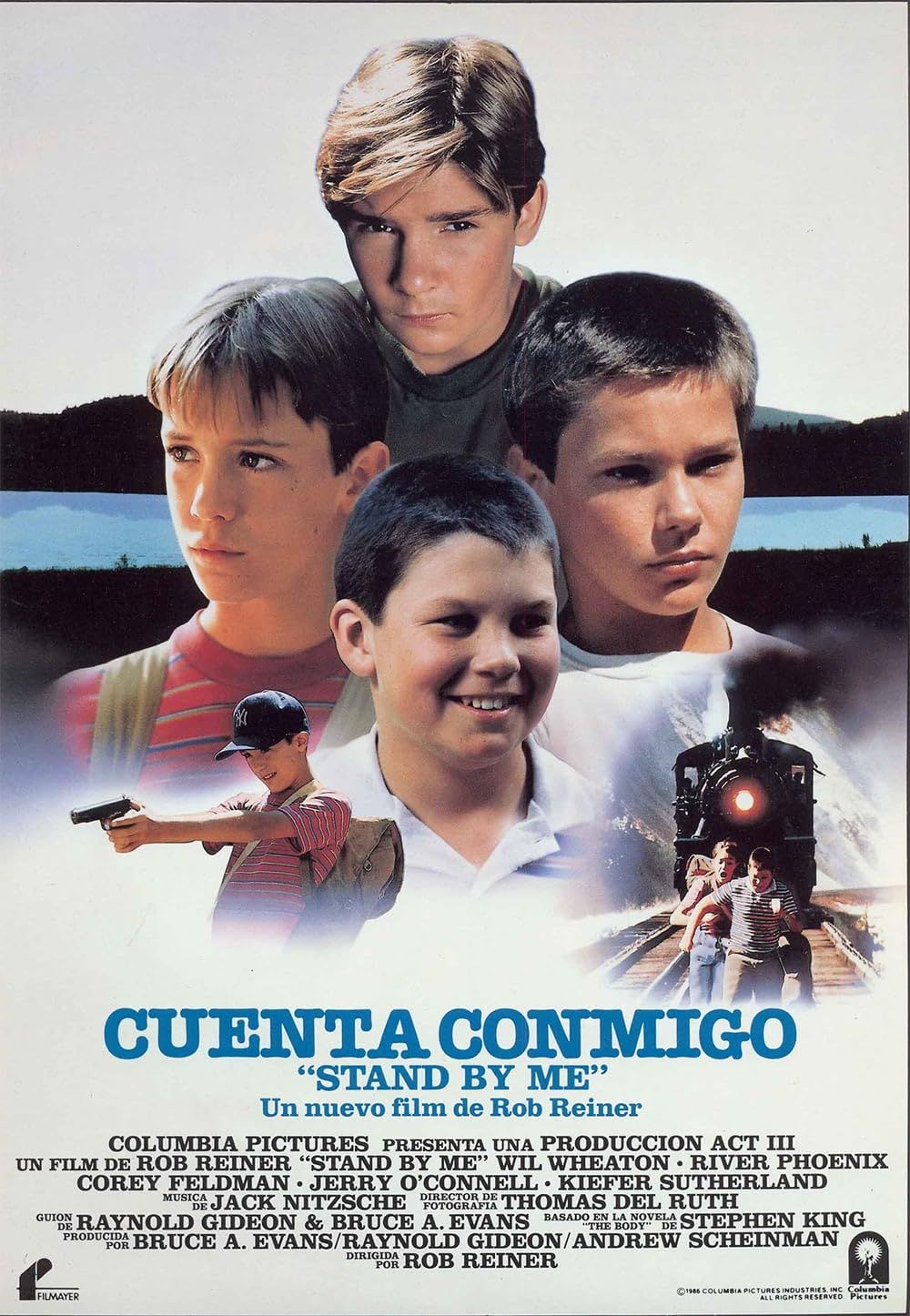 Poster 'Cuenta Conmigo' de Rob Reiner