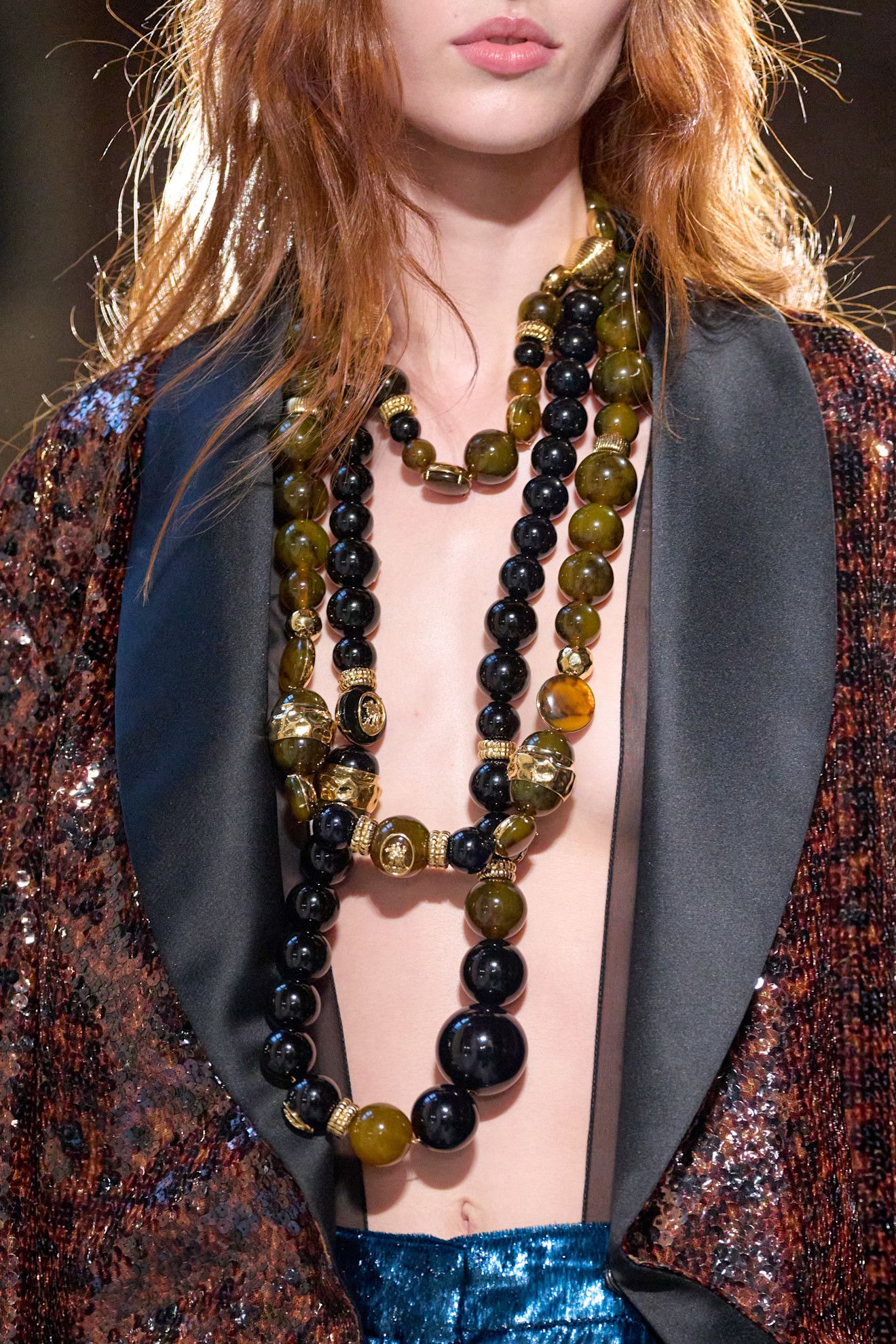 collar boho en Nina Ricci primaveraverano 2026.