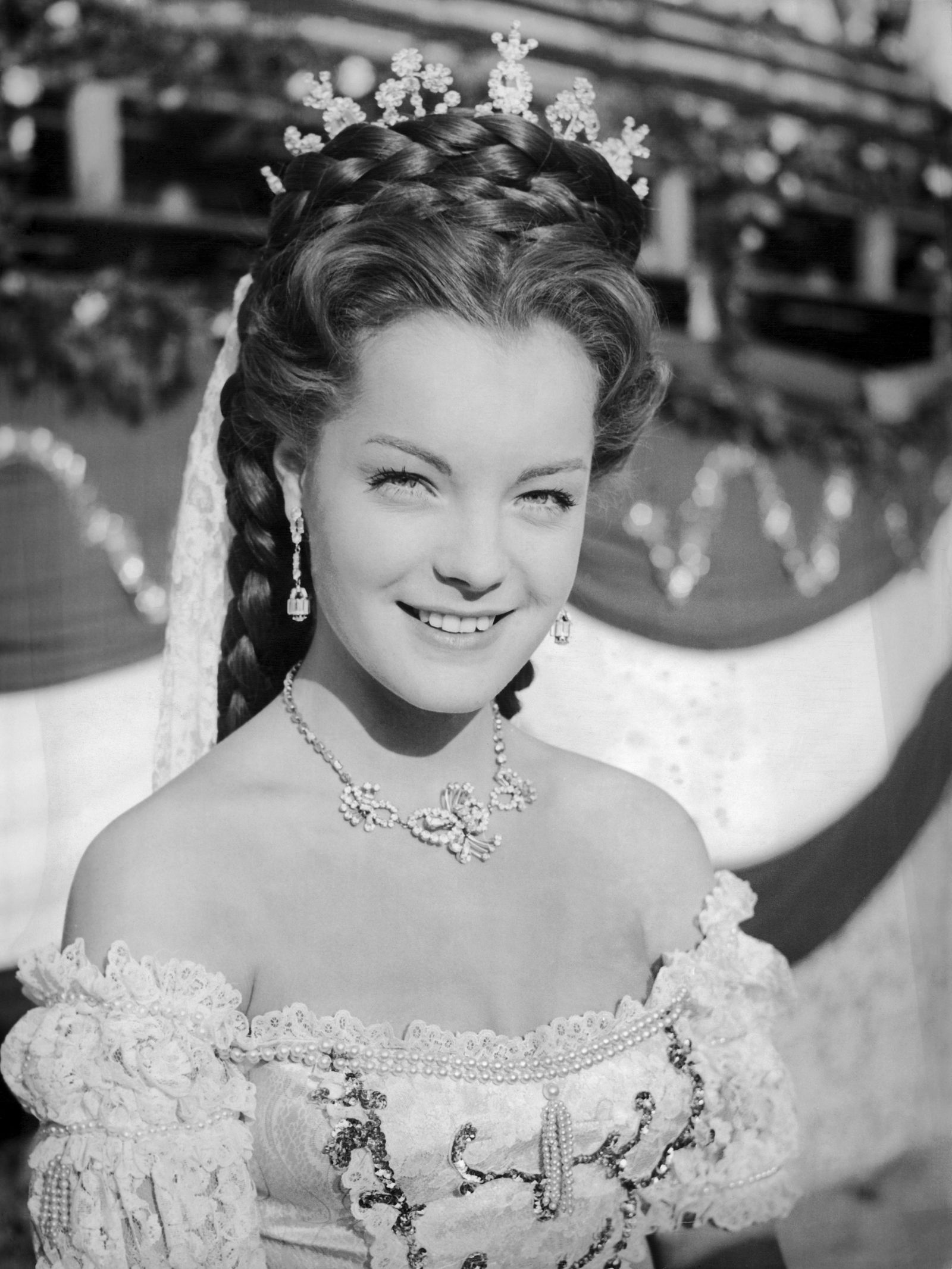 Image may contain Romy Schneider Person Adult Wedding Face Head Photography Portrait Accessories and Jewelry