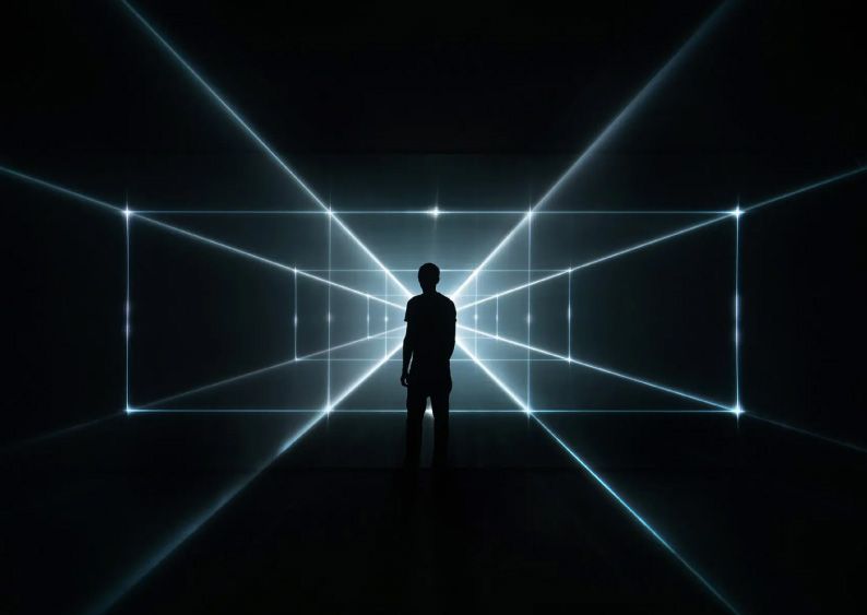 Imagen de la exposición Beyond the Façade de United Visual Artists en Casa Batlló 2026.
