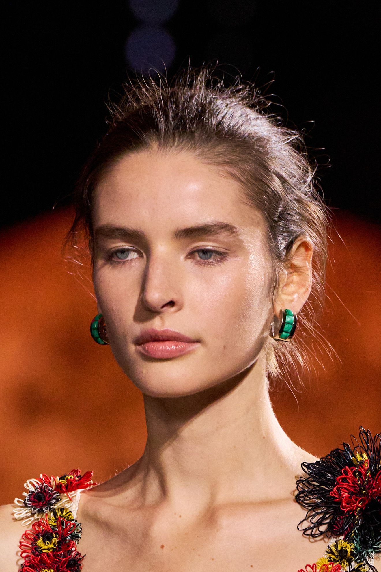 Image may contain Ali Michael Body Part Face Head Neck Person Photography Portrait Adult Accessories and Earring
