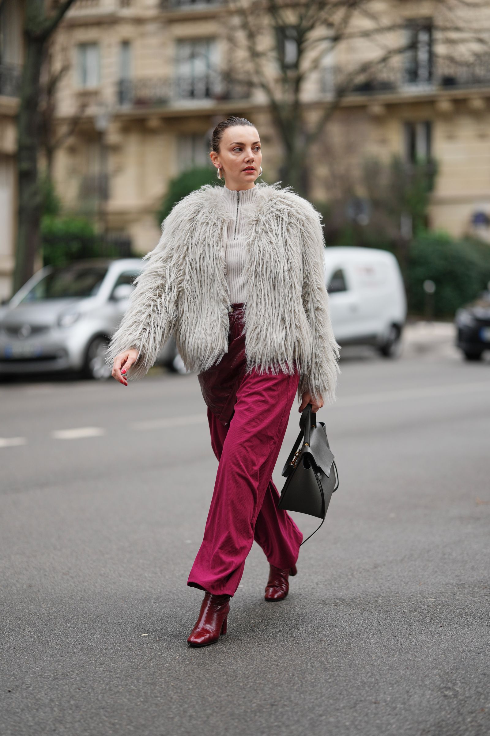 stivaletti bordeaux