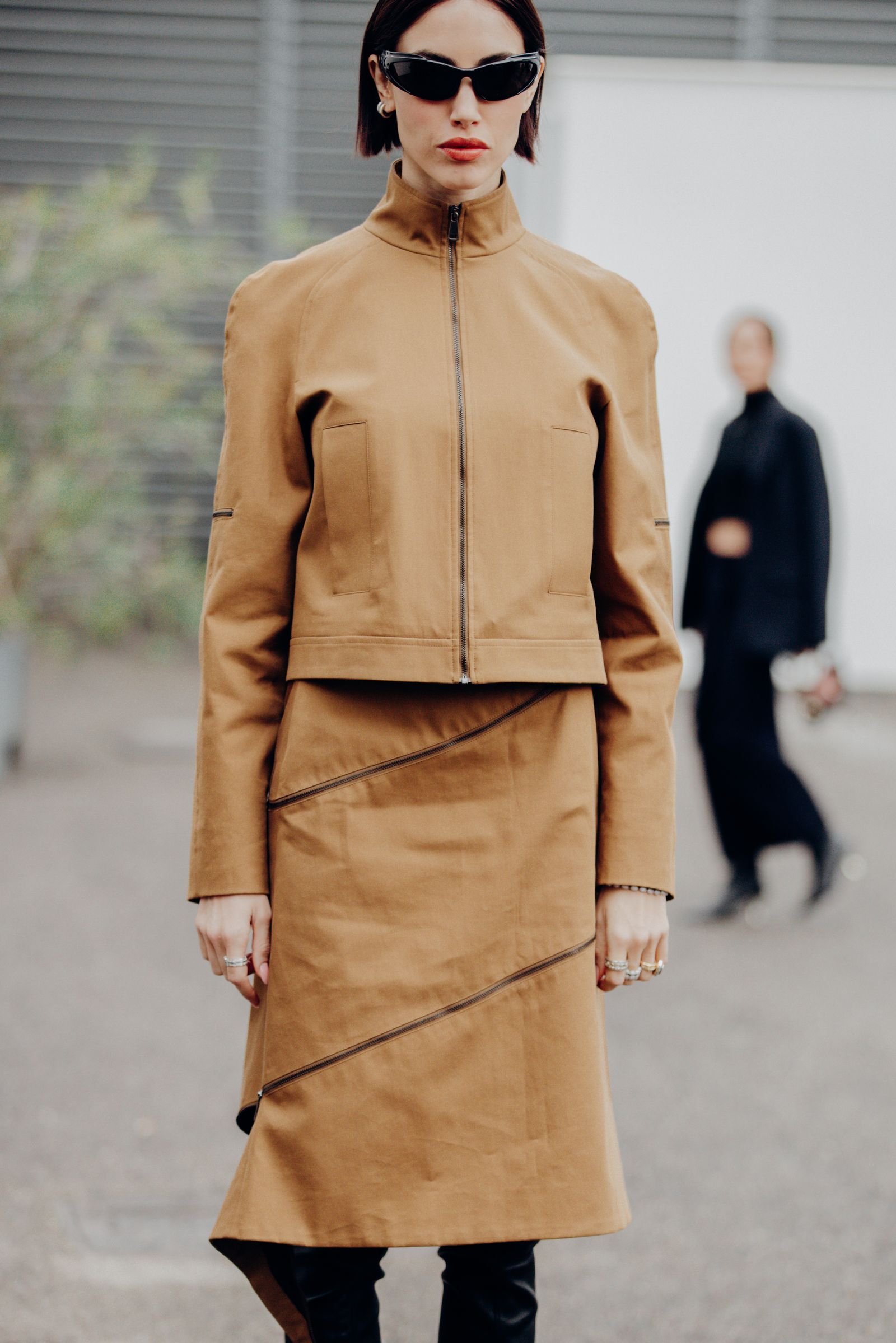 Street Style at They Are Wearing Milan Men's Fall 2026 on January 18 2026 in Milan Italy.