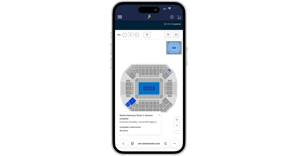 Compra de boletos digitales para el Abierto Mexicano Telcel.- Blog Hola Telcel