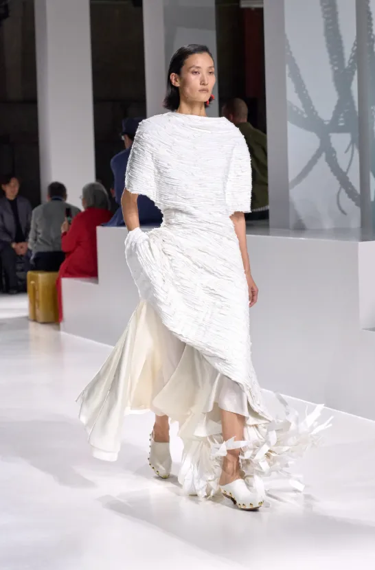 Bottega Veneta spring 2026 readytowear. Photo Gorunway.com