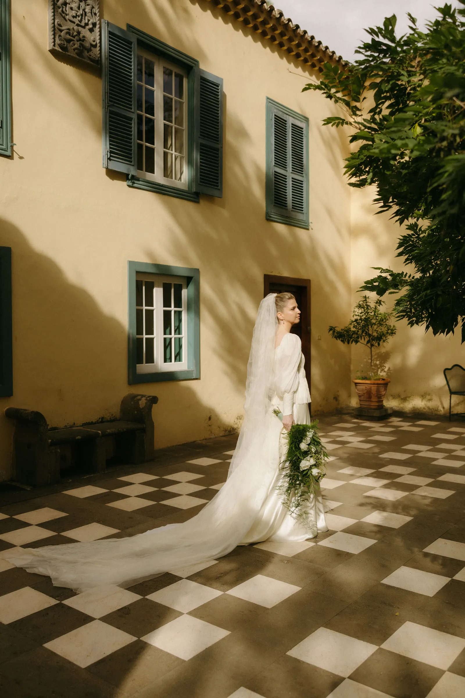 boda invierno las palmas gran canaria vestido novia romancera