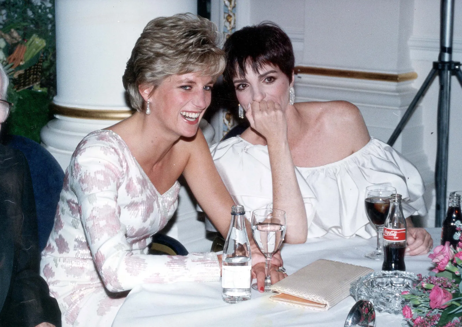 Image may contain Diana Princess of Wales Liza Minnelli Face Head Person Photography Portrait Clothing and Dress. LONDON...