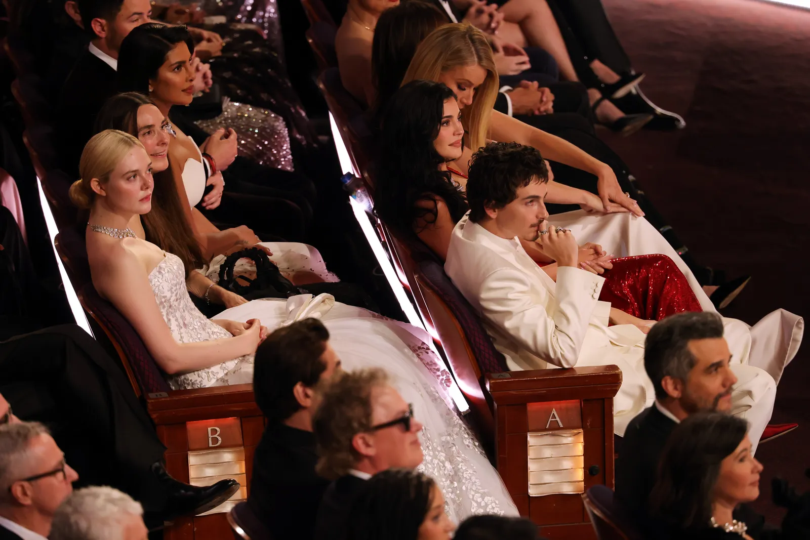 Image may contain Timothe Chalamet Gwyneth Paltrow Alycia DebnamCarey Kylie Jenner Adult Person and Teen