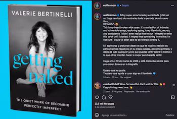 Valerie Bertinelli descarga sus pensamientos