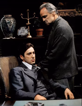 "El Padrino". Marlon Brando