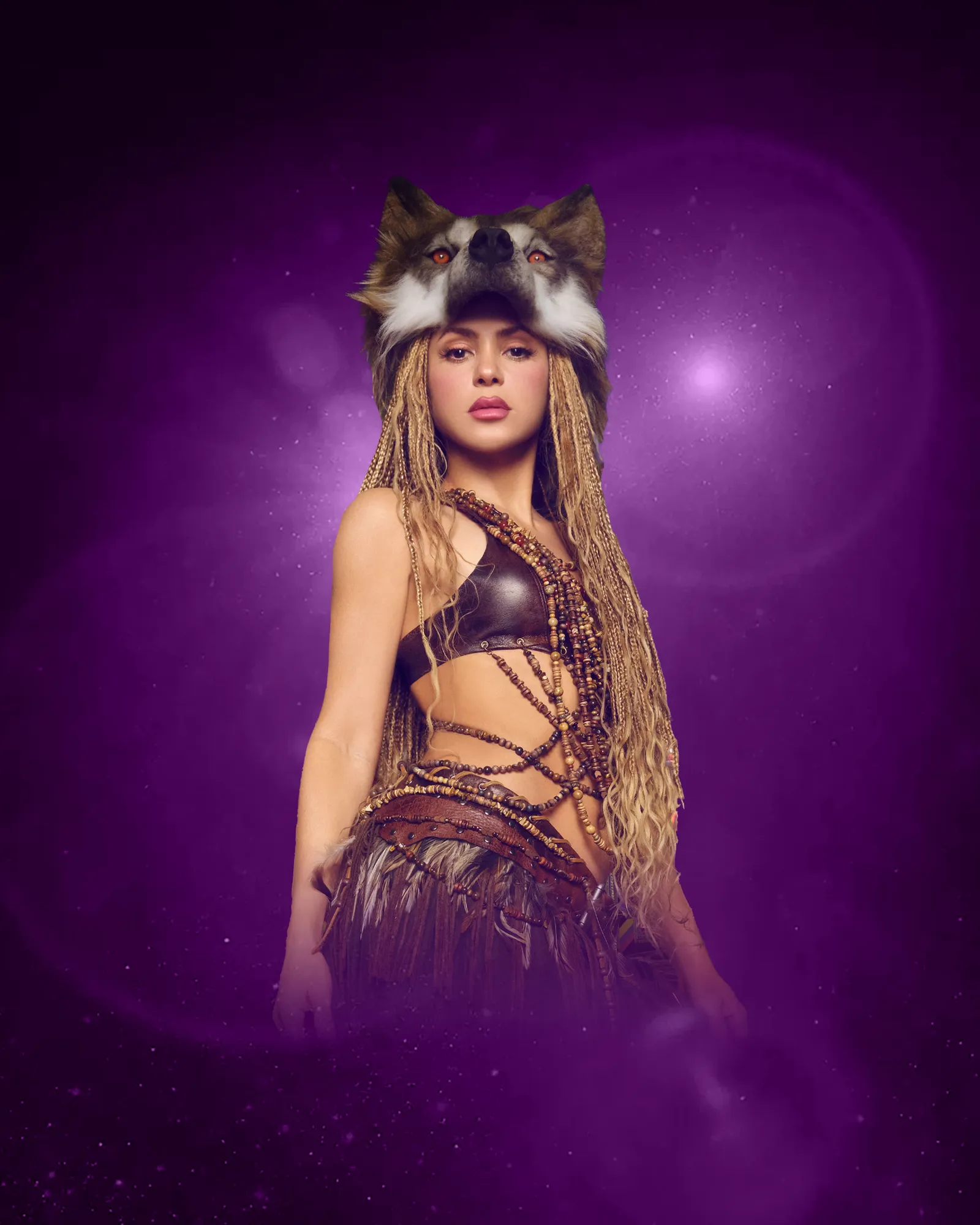 Shakira en una foto promocional de Las mujeres ya no lloran world tour.