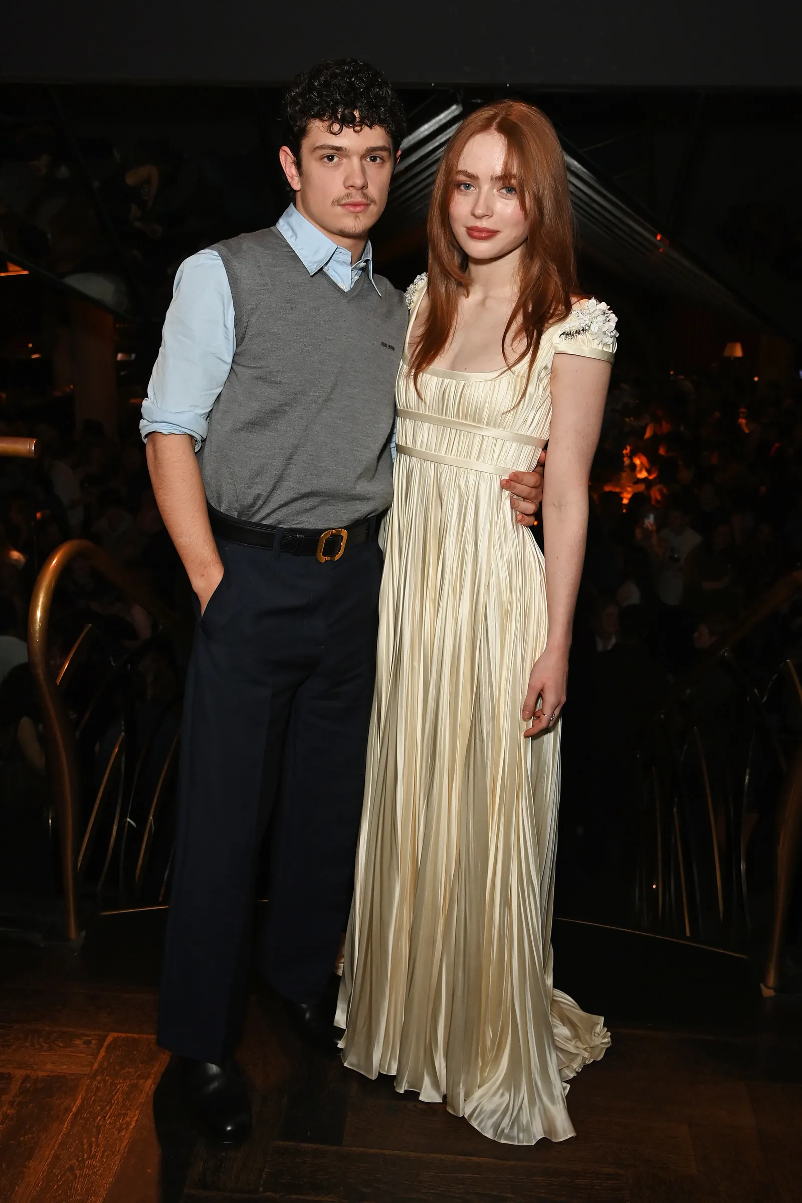 Romeo  Juliet Press Night  After Party Sadie Sink and Noah Jupe