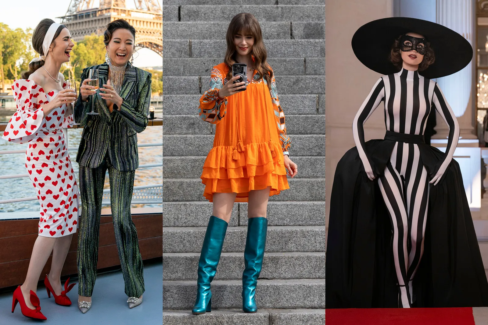 Los 16 looks más locos de todas las temporadas de ‘Emily in Paris’