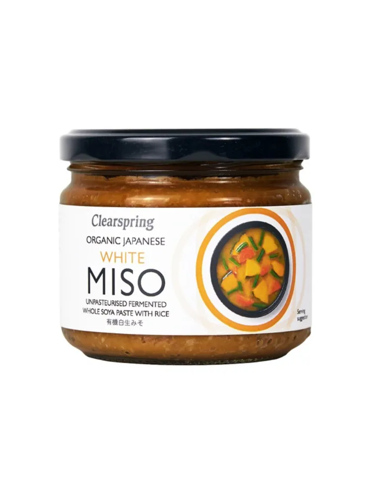Miso blanco no pasteurizado, de Clearspring 