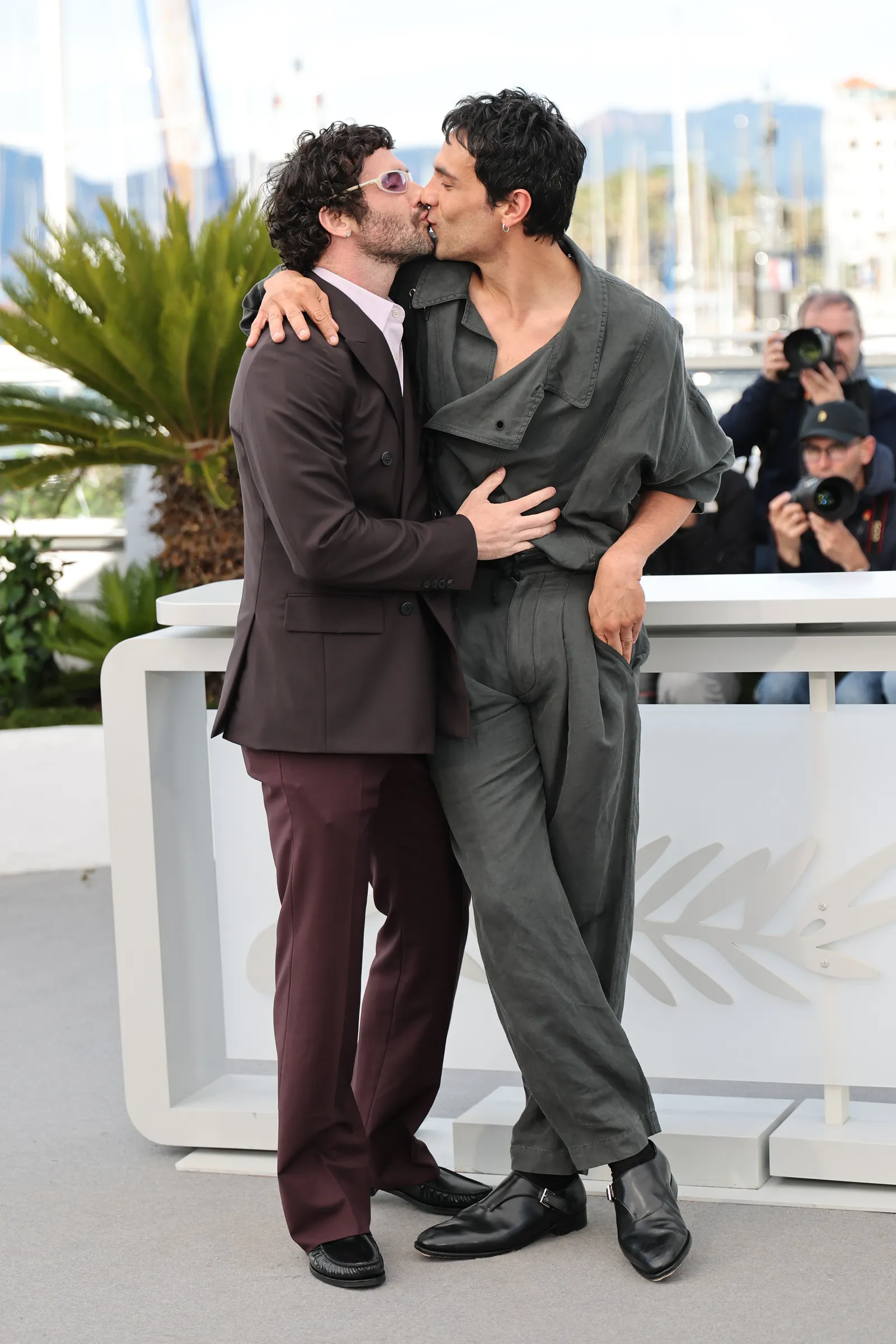 Jordan Firstman y Diego Calva en el ‘photocall del Festival de Cannes 2026