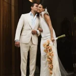 La boda en Ibiza de Alberto y Victoria Carlota (fundadora de Manech Studio): una celebración elegante con espíritu mediterráneo