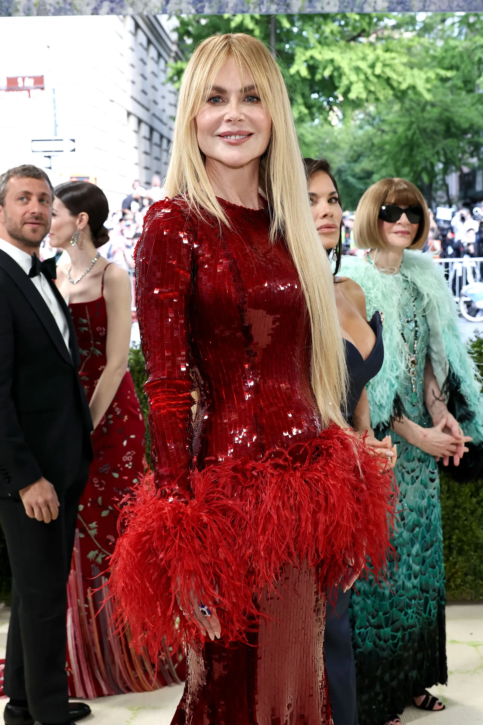 Labios nude de Nicole Kidman en la Met Gala 2026