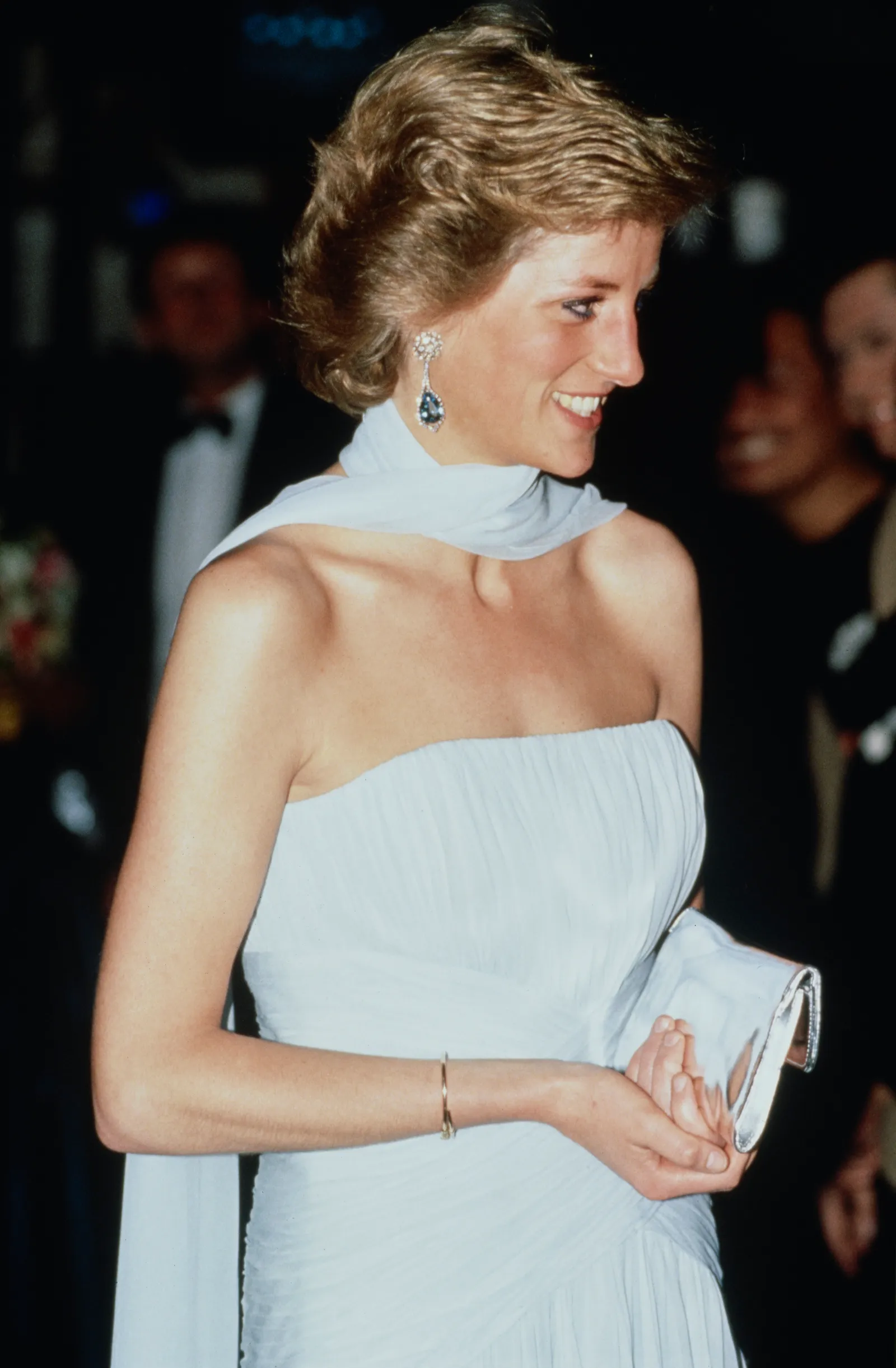 Lady Diana abito azzurro Cannes
