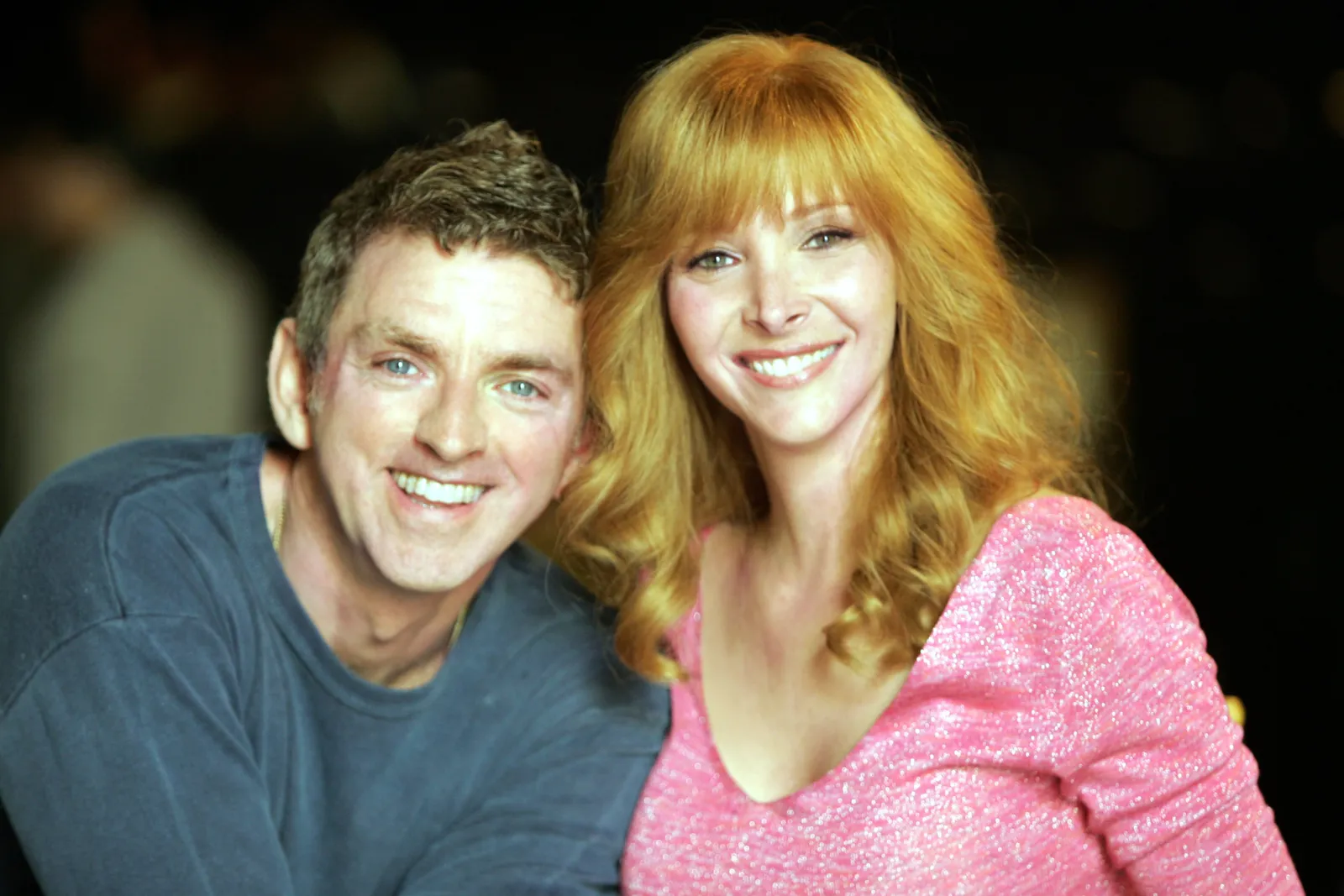 Image may contain Michael Patrick King Shari Lewis Face Head Person Photography Portrait Happy Smile and Blonde