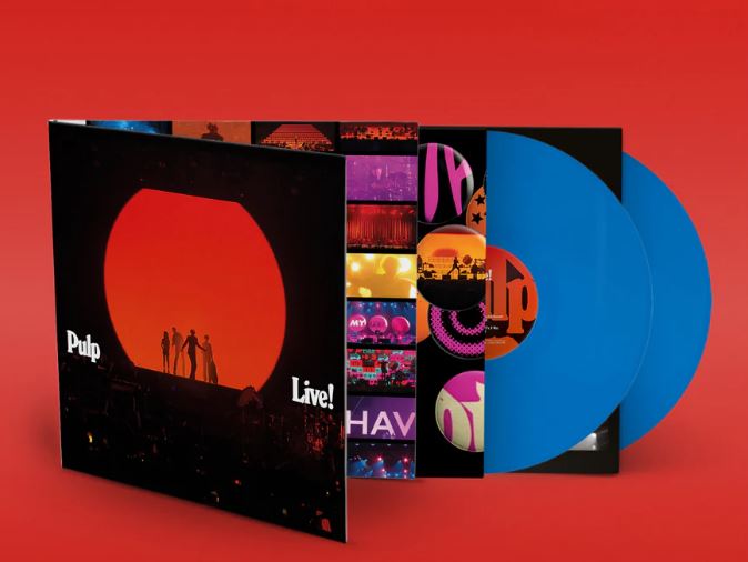Pulp Live! Blue 2LP vinilo azul