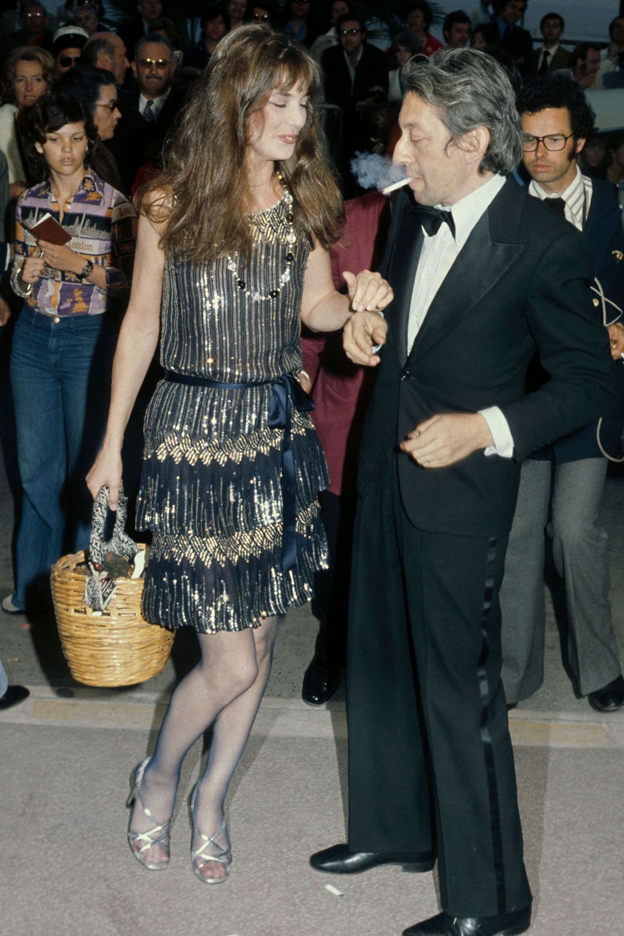 Jane Birkin et Serge Gainsbourg en 1974