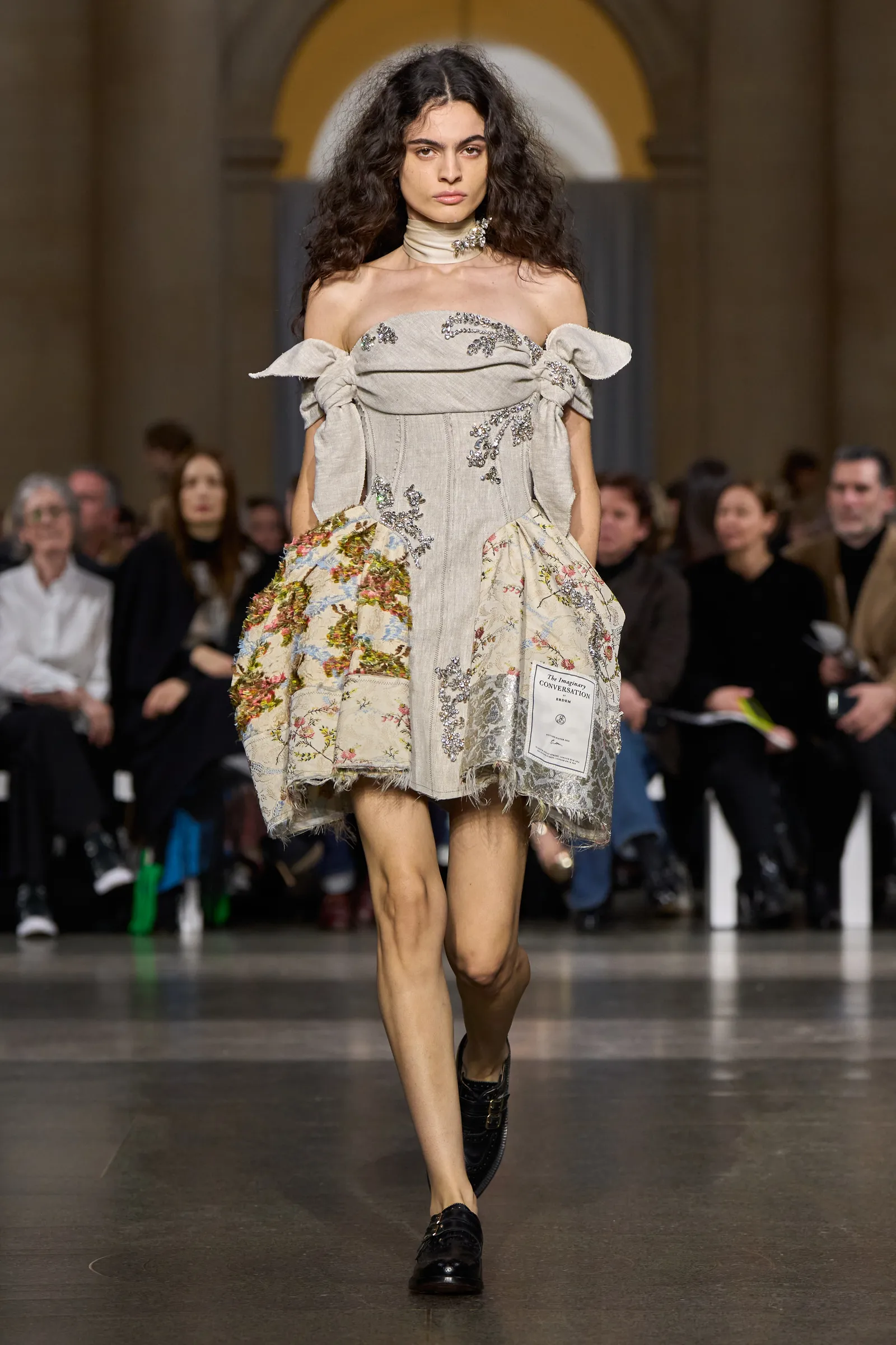 Image may contain Max Burkholder Deborah Duchêne Roksanda Ilincic Fashion Adult Person Clothing Dress and Footwear