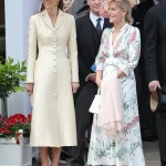 Kate Middleton rinde homenaje a la artesanía británica con un vestido a medida de Patrick McDowell para la ceremonia de la Orden de la Jarretera de 2026