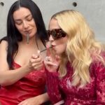 Madonna y Charli XCX fuman la pipa de la paz… si es que estaban peleadas