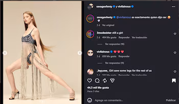 Vivian Wilson es la protagonista de la nueva campaña de Savage X Fenty