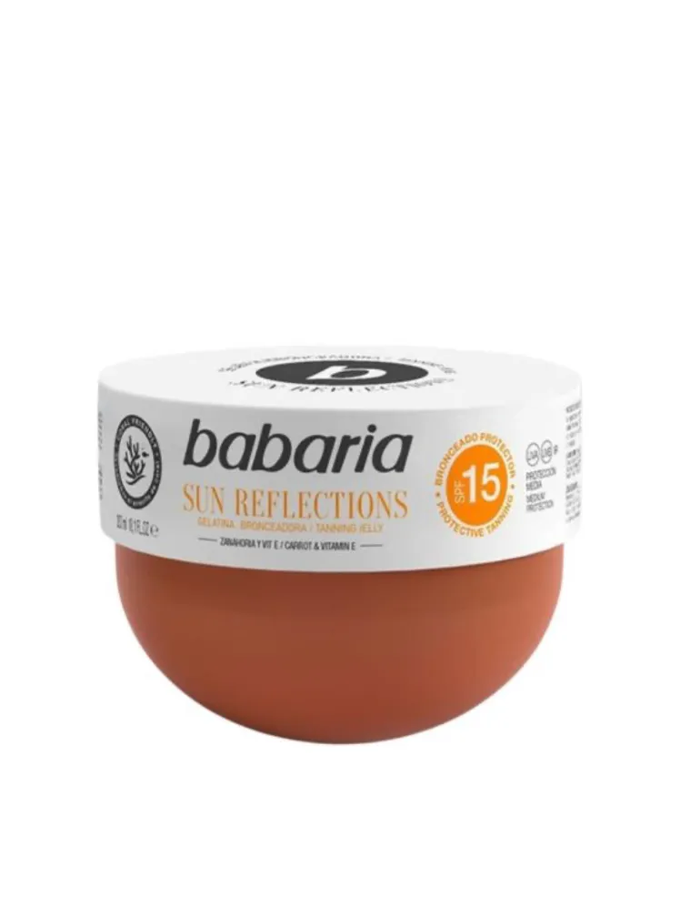 Gelatina bronceadora SPF 15, de Babaria