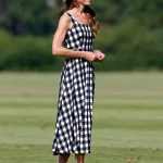Kate Middleton, con vestido midi, apuesta por la tendencia de verano que ya lució Lady Di en los años 80