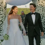 La boda de Will Peltz –hermano de Nicola– y Kenya Kinski-Jones –hija de Nastassja y Quincy– en la casa donde el novio pasó su infancia, en el condado de Westchester