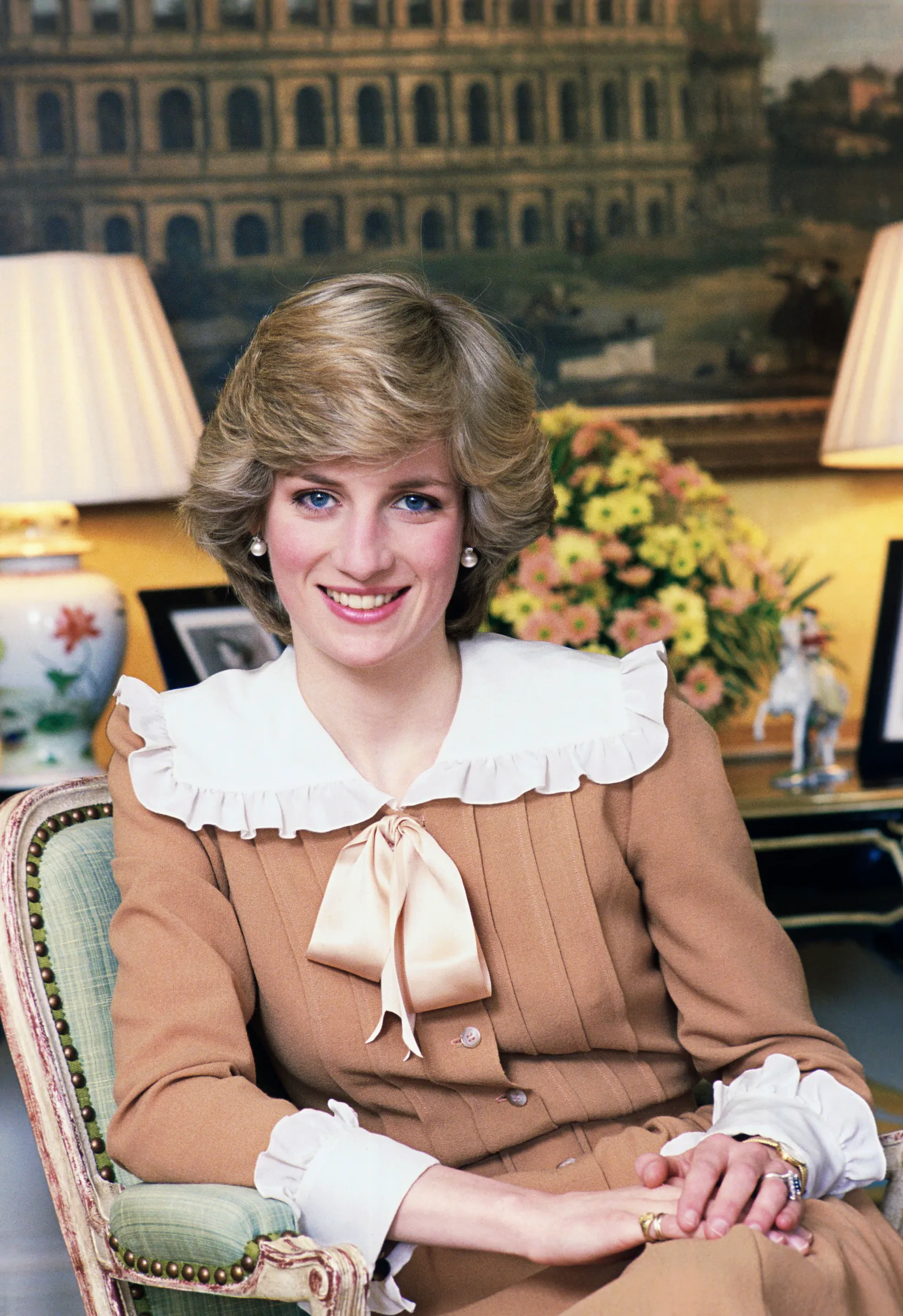 Image may contain Diana Princess of Wales Person Adult Clothing Glove Face and Head