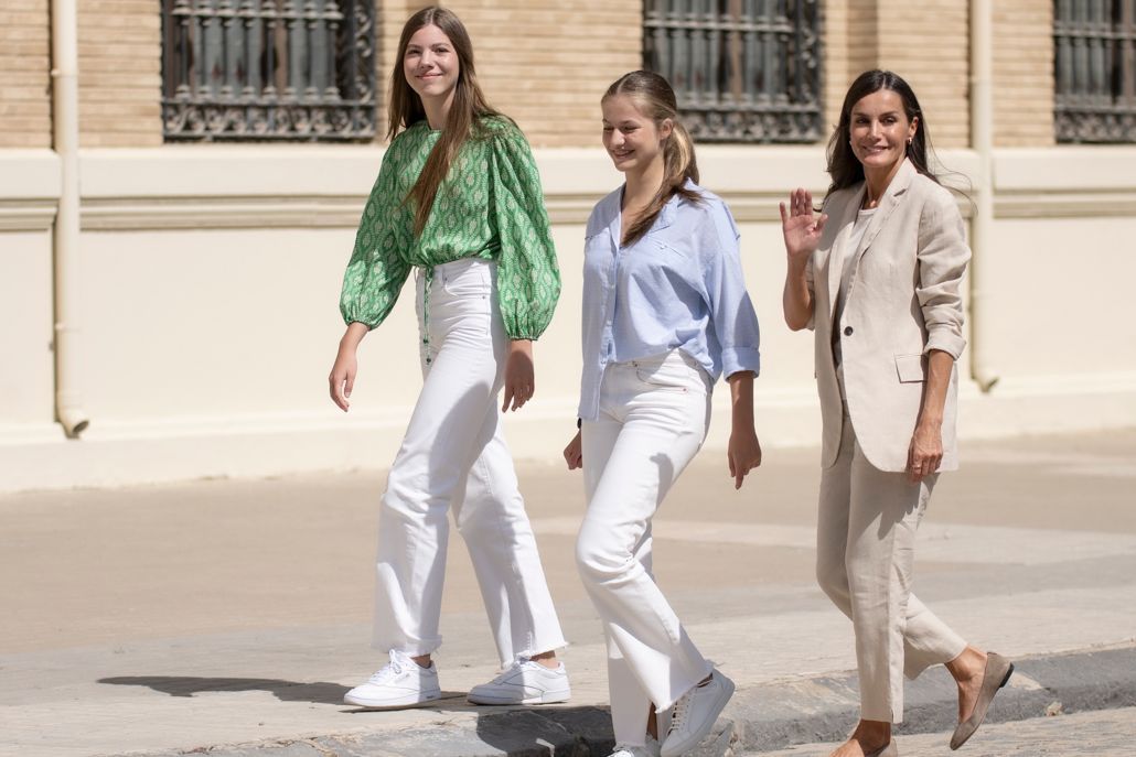reina letizia zapato plano
