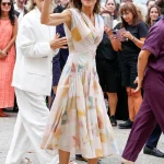 La reina Letizia triunfa con un look 100% gallego en su última aparición oficial