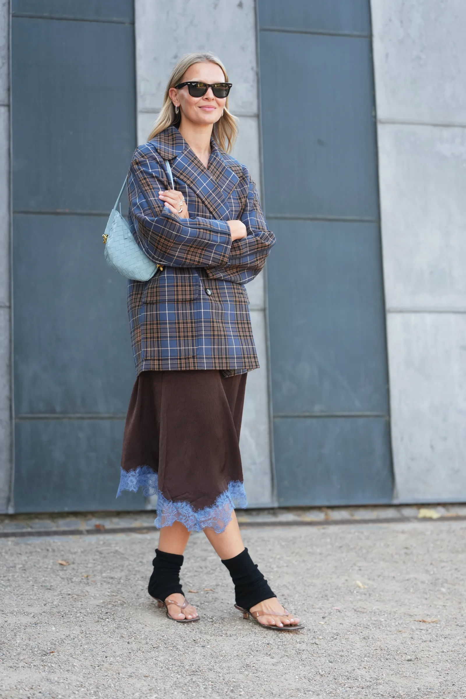 Chanclas con calcetines