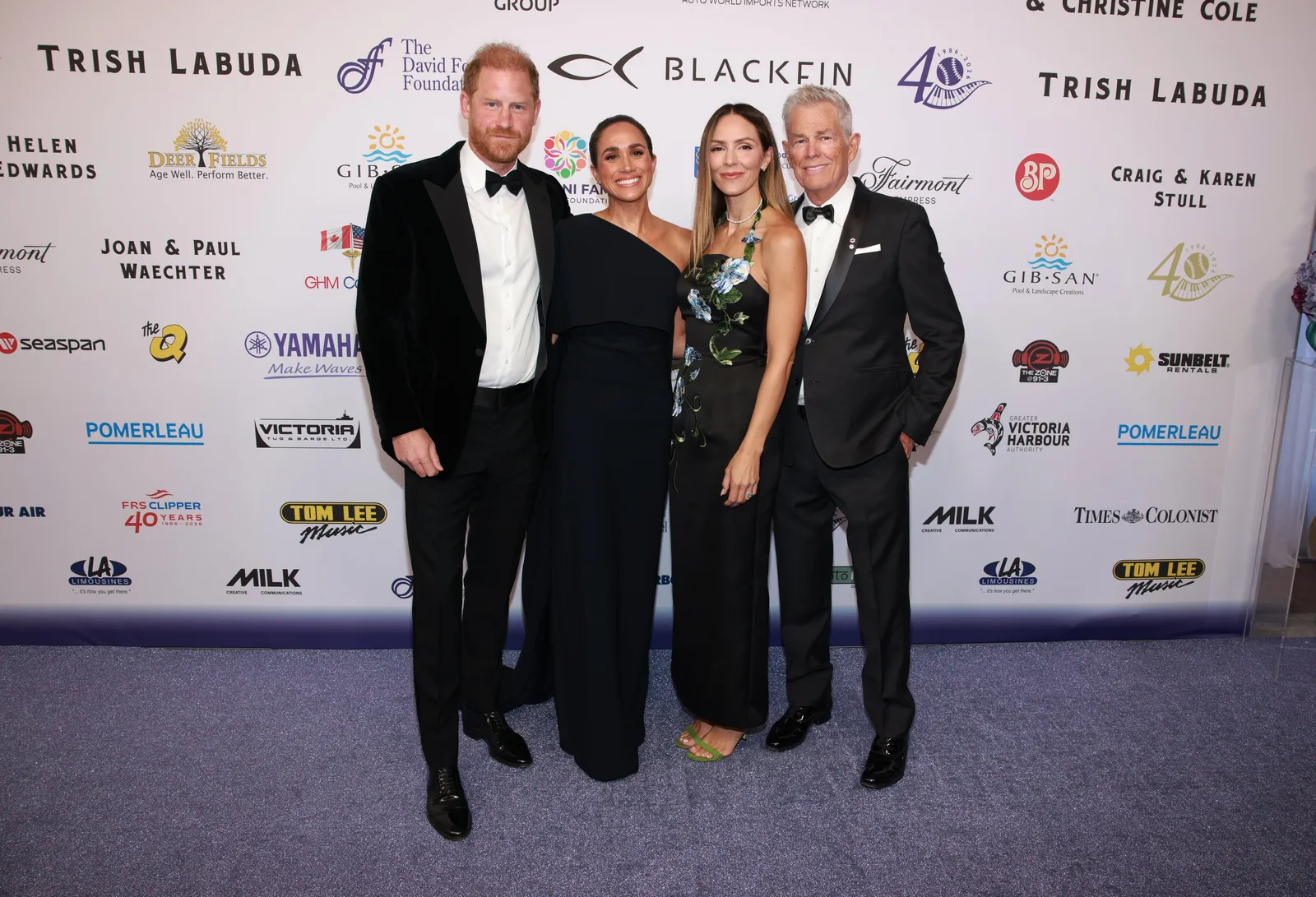 Meghan Markle y el príncipe Harry
