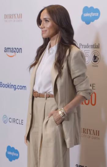Meghan Markle en la gala 'Time 100' (@meghan).